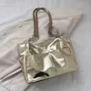 Sac fourre-tout 2023 nouvelle mode femme haute capacité chaîne sacs à bandoulière marque Designer fil argent sac à main paire sangle Messenger sac 230511