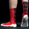 Sports Socks Men's Football Soccer Socks Anti Slip Non Slip Grip Pads for Football Basketball Sports Cycling Grip Socks P230511