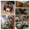 Vestes Cool Pet Dog Vêtements Marée Marque Camouflage Imperméable pour Chiot Gros Chiens Camo Coupe-Vent Sport Pupreme Chemise Pet Chien Chat À Capuche