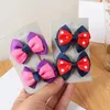 Hair Accessories 2-pack Of Children's Clips Cartoon Sweet Bow Girls Does Not Hurt Side Clip Headgear Hairpin Gift