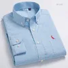 Männer Casual Hemden camisas Frühling Herbst Hohe Qualität Plaid Baumwolle Taste Kragen Formale Langarm resevaed 230511