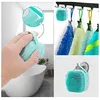 Dog Cat Bath Brush Comb Silicone Rubber Dog Grooming Brush Silicone Puppy Massage Brush Hair Fur Grooming Cleaning Brush Soft Shampoo Dispenser