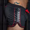 Underbyxor 2023 Summer Men Stylish Simplicity Sexy Mesh Fabric Shorts Male Sport Casual Clothing Fitness Beach Boxer