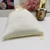 Jewelry Pouches 10pcs Drawstring Gift Silk Bags Black Pink Cosmetic Custom Personalized Logo Wedding Party Candy Sack Favor Bag