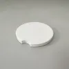 120pcs sublimação em branco Cerâmica Coasters Transferência a quente Monta de impressão em branco Consumíveis Materiais montanhas -russas