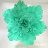 Dekorativa blommor 80 cm Pe Foam Chrysanthemum Flores Artificial Home Decoration Garden Fake Wreath Wedding Flower Wall Bakgrund