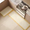 Carpets Waterproof Kitchen Mat Oil-proof Anti-slip PVC Home Bathroom Toilet Floor Doormats Area Bedroom Carpets for Living Room Dining 230511