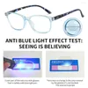 Sunglasses Anti Blue Light Blocking Reading Glasses Women Men Elegant Glare Presbyopic Computer Diopter From 1.0 To 4.0