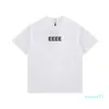 2023 Londyńska Anglia T-shirty Letter Drukuj TEE Fashion Man Kobiet T-shirt w stylu Hip Hipstreet w stylu