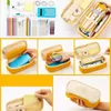 Pencil Cases Classic Fashion Pen Case Large Capacity Fold Canvas Stationery Storage Bag Organizer for Cosmetic Travel Student 230511