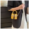 Bolsas de noite designer saco de caixa de acrílico feminino em forma de cano de barril de luxo de luxo, bolsas de embreagem bolsas de embreagem Bola de alta qualidade