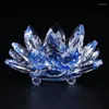 Kandelhouders P82d Glass Lotus Flower Stand Tea Light Holder Candlestick Wedding Decorations