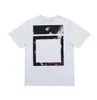 Erkek Tişörtleri Yaz Gömlek Erkekleri Tasarımcılar Tees Teats Casual Luxurys Giyim Sokak Giyim Kolları Polos Tshirts S-X Beyaz Kalça GV7D