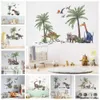 Party Decoration Cartoon Dinosaur Park Wall Sticker för barn Rum Väggmålning Vinyl Decals Home 230510