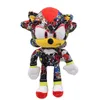 Fabrikanten Groothandel 4 stijlen van 30 cm Hedgehog Sonic Plush Toys Cartoon Film en televisiespellen Perifere poppen voor kindergeschenken