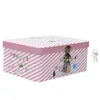 Gift Wrap Metal Container Lid Christmas Piggy Bank Box Boxer