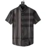 럭셔리 디자이너 SOPEEIE MEN BUSINES BOUNDOY BLACK GOLD PRINT SHIRS MENS 드레스 셔츠 스탠드 칼라 버튼 업 셔츠 화학 HOMME CAMISA MASCULINA M-4XL 847499405