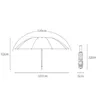 Зонтичные автоматические складывание сильное зонтик для мужчин Женщины ветропроницаемые 10 -хриб обратный зонтик ветра, устойчивый к ветру перевернутый дождь, 230511