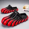 Slippers Summer Men Indoor Outdoor Two Wear Shoes Male Beach Street Sandals Thick Sole Mens Platform Slides Footwear 230510