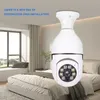 Câmera de vigilância de câmeras de câmeras de placa Visão de vigilância noturna colorida de rastreamento humano automático Zoom Monitor de segurança interna Wi -Fi Câmera