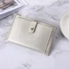 Pearl Laser PU Leather Wallet Zipper Short Ladies Coin Purse Female Money Bag Clip Credit Card Holder Clutch Wallet