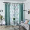 Curtain Free Custom GYC2505 Gyrohome 1PC Triangle Pattern Splice Solid Color Blackout "Customised" Window Living Room Dec