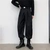 Calças masculinas Deeptown Techwear Homem Homens de harém casual solto masculino preto branco roupas de rua escura hip hop coreano estilo 5xl