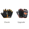 Fietsende handschoenen professionele niet-slip ademende fitness gym vrouwen en mannen half vinger zomerse visserij fingerloze handschoenen dames fietsen p230511