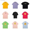 T-shirts pour hommes à manches courtes Drew Smile Sholrt Crewneck Man Printing T-shirts Tee