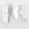 Game Controllers 2-in1 Wireless Remote Controller And Nunchuk For Wii With MOTION PLUS Protective Silicon Case Hand Strap