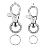 Keychains Metal Mini Swivel Lobster Herse Premium Lanyard Snap Key Hooks voor ringen Zippers Crafts Clips Sieraden Keychain Groothandel