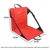 Camp Furniture Stadium For SEAT Cushion Multifunction Lightweight Padded Folding Chair W/ B