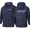 2023 Coat Men's Jacket Spring Hooded Windproof and Waterproof Casual Windbreaker Team Suit Anpassning