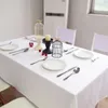 Table Cloth Party Cover Tablecloth Oversized Rostrum Home Decoration Wedding Banquet el White Rectangular 230510