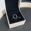 Teardrop Silhouetete Ring pour Pandora Authentique Sterling Silver Wedding Party Designer Bijoux Anneaux pour Femmes Sisters Cadeau bague de luxe avec Coffret Original