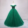 Планты Quinceanera Princess Beadging Ball Ball Play Dheetheart Lace-Up с тюлем плюс Sweet 16 Debutante Guted Dirnyting Vestidos de 15 Anos 111