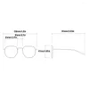 Sunglasses 1 Pair Metal Women Glasses Replacement Triangular HD Sunproof Decorative Fashionable Eyewear Eyeglasses Ornament