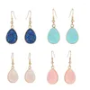 Dangle Earrings Aretes Sale Tin Alloy Earings For Women Luxury 2023 Fashion Vacuum Test Hall Color Acrylic Female