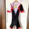 Zestawy wyścigowe Kobiety Triathlon Supiel Oddychający rowerowe koszulki Jersey Girl Krótkie SKINGUSUS SKINKSUT MAILLOT Rowerowe Ubranie rowerowe