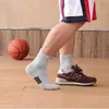 Sports Socks 3pairs/Lot Men's Socks Compression Stockings Breathable Basketball Sports Cycling Socks Moire Wicking High Elastic Tube Socks P230511