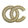 20 Style Womens Brand Desifenr Letter Broschen Mode Gold plattiert Kristall Strassstifte Brosche Frauen Hochzeit Schmuck Geschenk