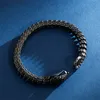 Łańcuch Kalen Viper Bransoletka wąż za sobą urok Bracelets Mężczyźni kobiety ze stali nierdzewnej Jewelrry Blessing Punk Animal Bangle 230511