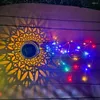 L'annaffiatoio a LED solare illumina la verdura decorativa impermeabile esterna del cortile di arte del cottage di festa di arte