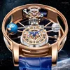 ساعات المعصم 2023 Pindu Astronomia SELESTIAL Seriestourbillon Watch الرجال