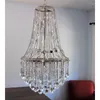 Pendant Lamps American Retro Crystal Chandelier Creative Wrought Iron Villa Atmosphere Living Room Bedroom Dining