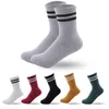 Skarpetki sportowe 2023 Brand Striped Sport Cycling Running Socks Mężczyznę Skarpetki sportowe kempingowe pieprzenia się wspinaczki P230511