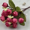 Flores decorativas Chegada 15 cabeças pequenas rosas de brot
