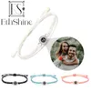 ETHSHINE nouveau Bracelet de Projection Photo personnalisé Bracelets Photo personnalisés pour femmes hommes Couple personnalisé bijoux cadeau de fête des mères