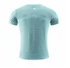 2024 lu lu lemen Yoga Outfits Men Outdoor Shirts New Fitness Gym Football Soccer Mesh Back Sports Quick-dry T-shirt Skinny Male 02