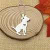 Подвесные ожерелья моды питбуль ожерелье Pitbull Custom Dog Pet Pet щенки животные домашние животные ювелирные украшения подарки женщин